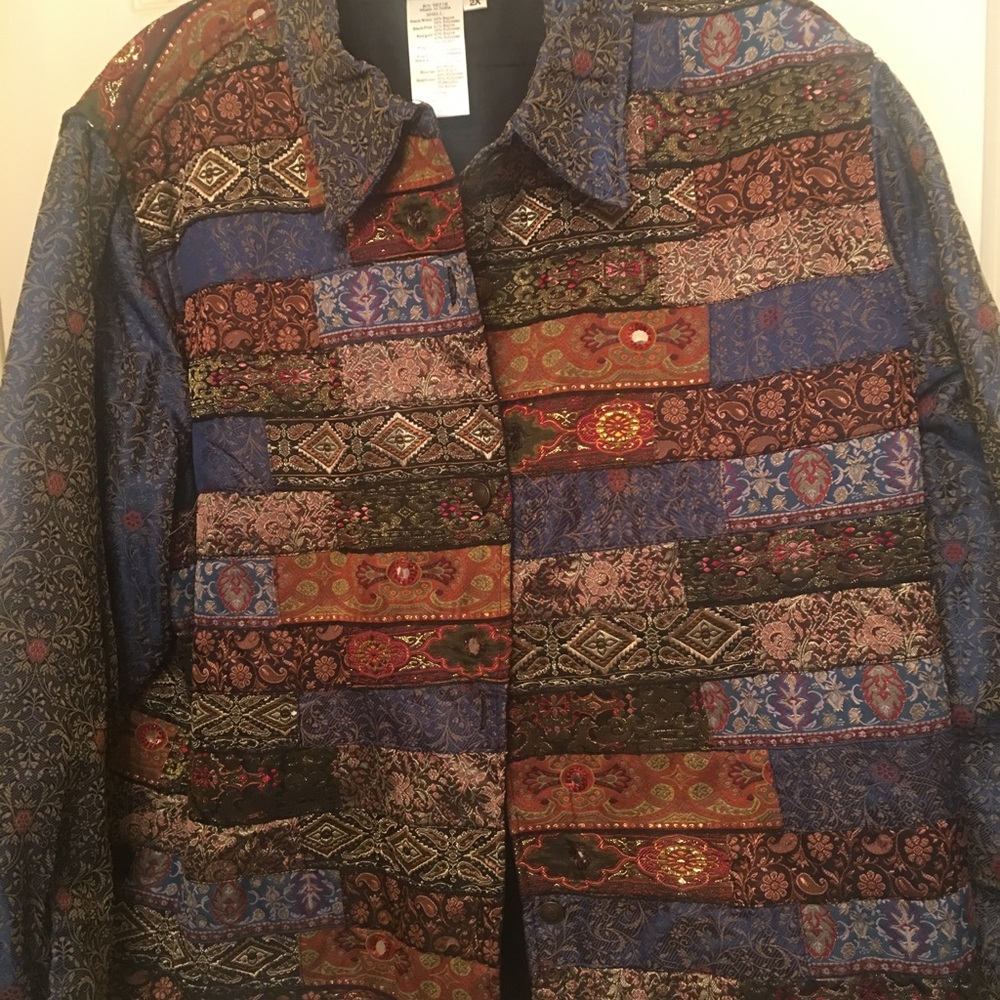 Brocade style jacket PRICE DROP